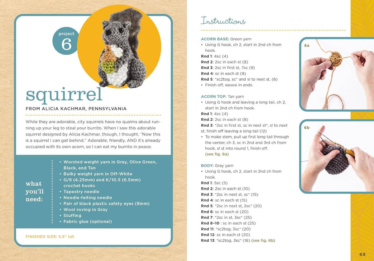 Woodland Crochet Kit