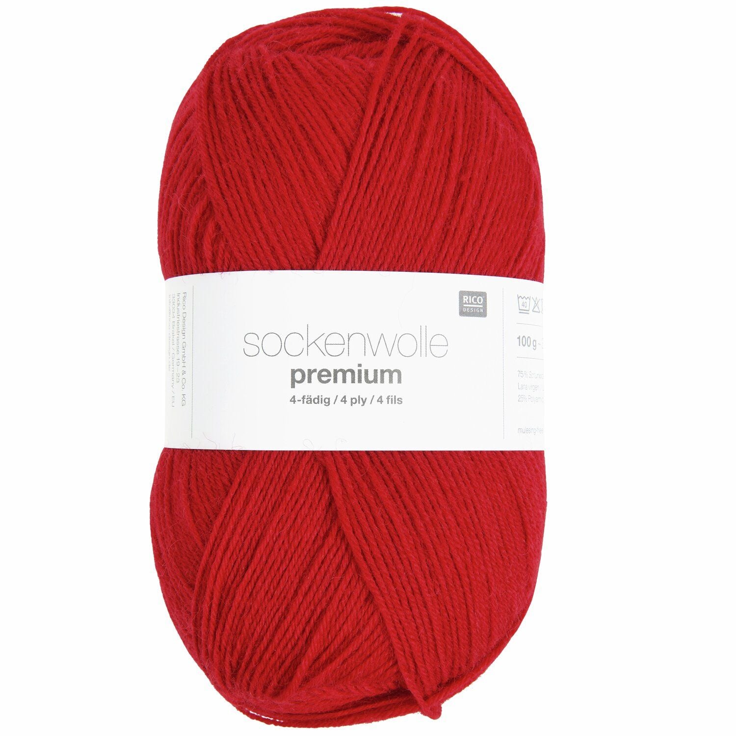 Premium 4-ply Sockenwolle 100g