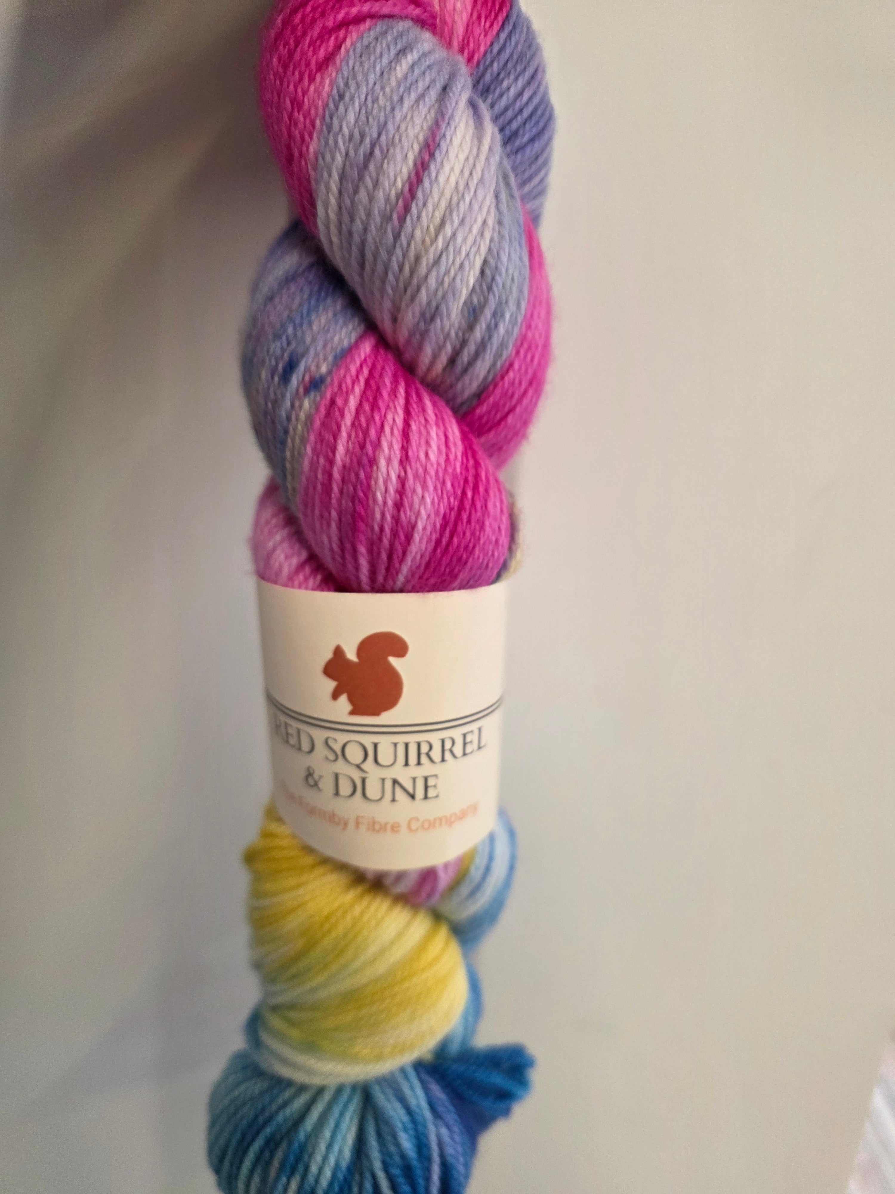 Red Squirrel & Dune Merino DK