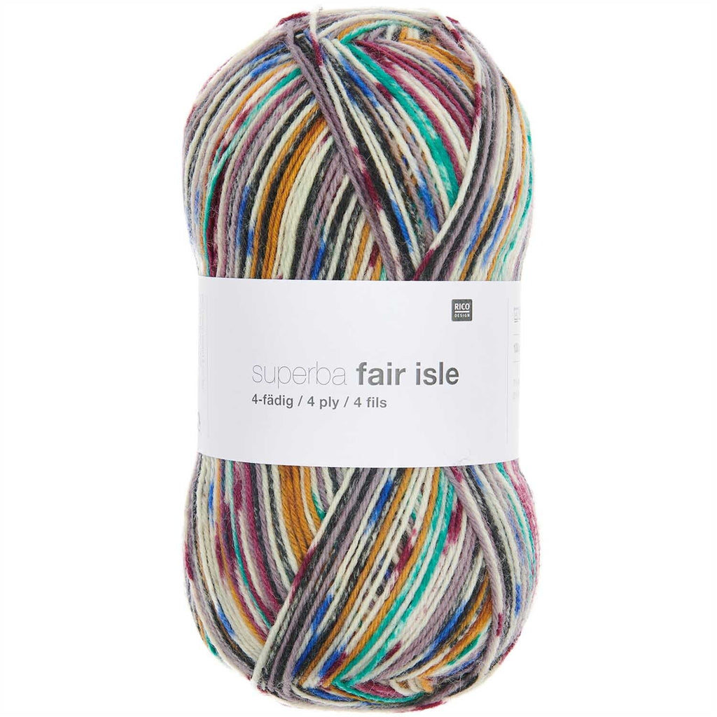 Superba Fair Isle 4-ply 100g