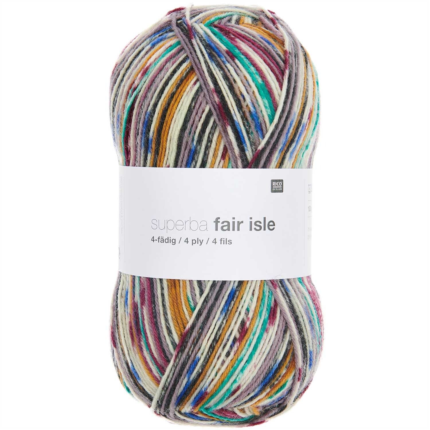 Superba Fair Isle 4-ply 100g