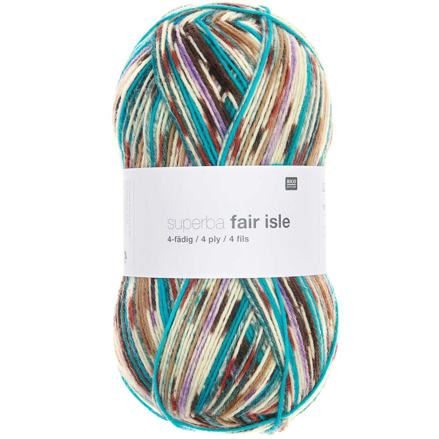 Superba Fair Isle 4-ply 100g