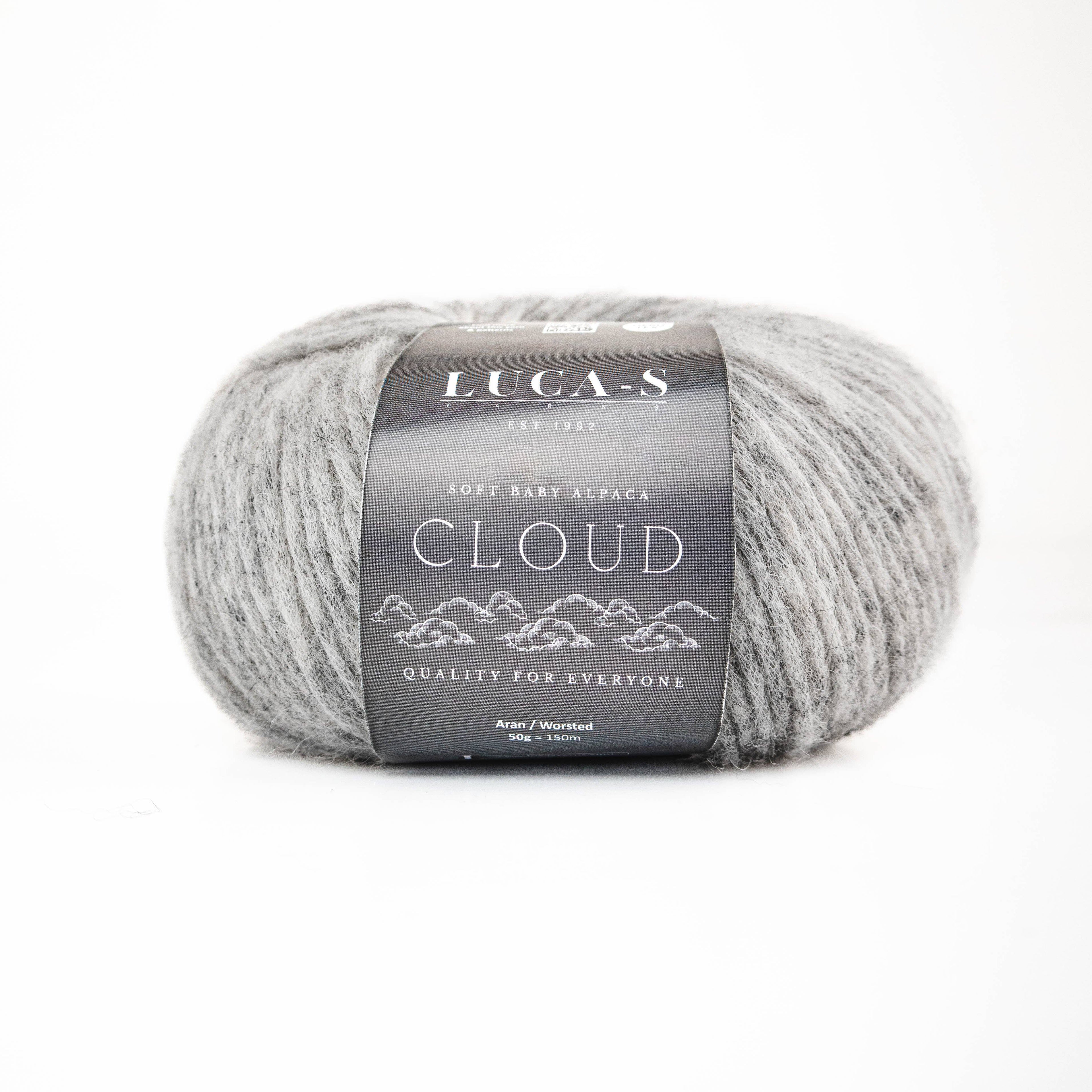 Luca-S Cloud - Soft Aran Alpaca Knitting Yarn