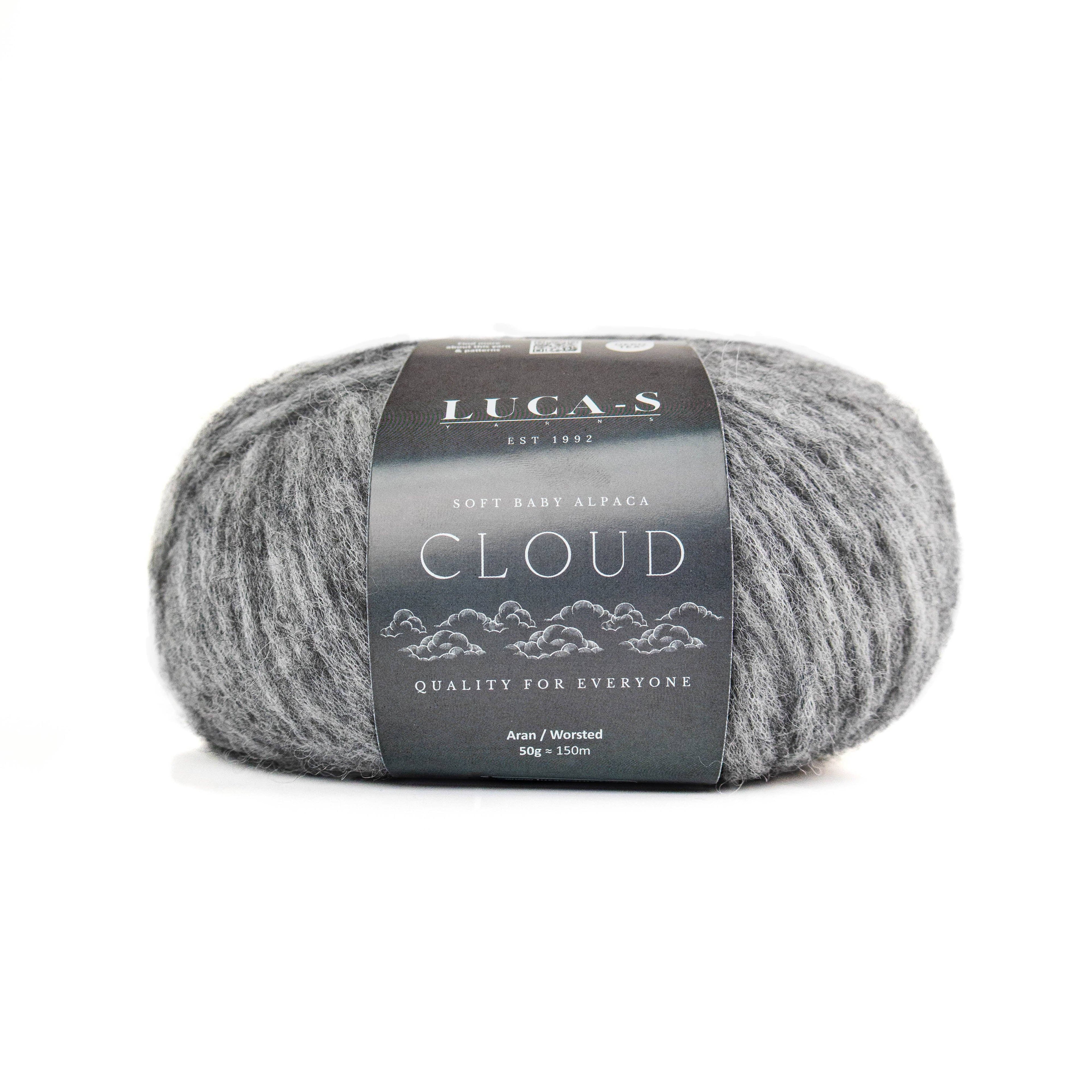 Luca-S Cloud - Soft Aran Alpaca Knitting Yarn