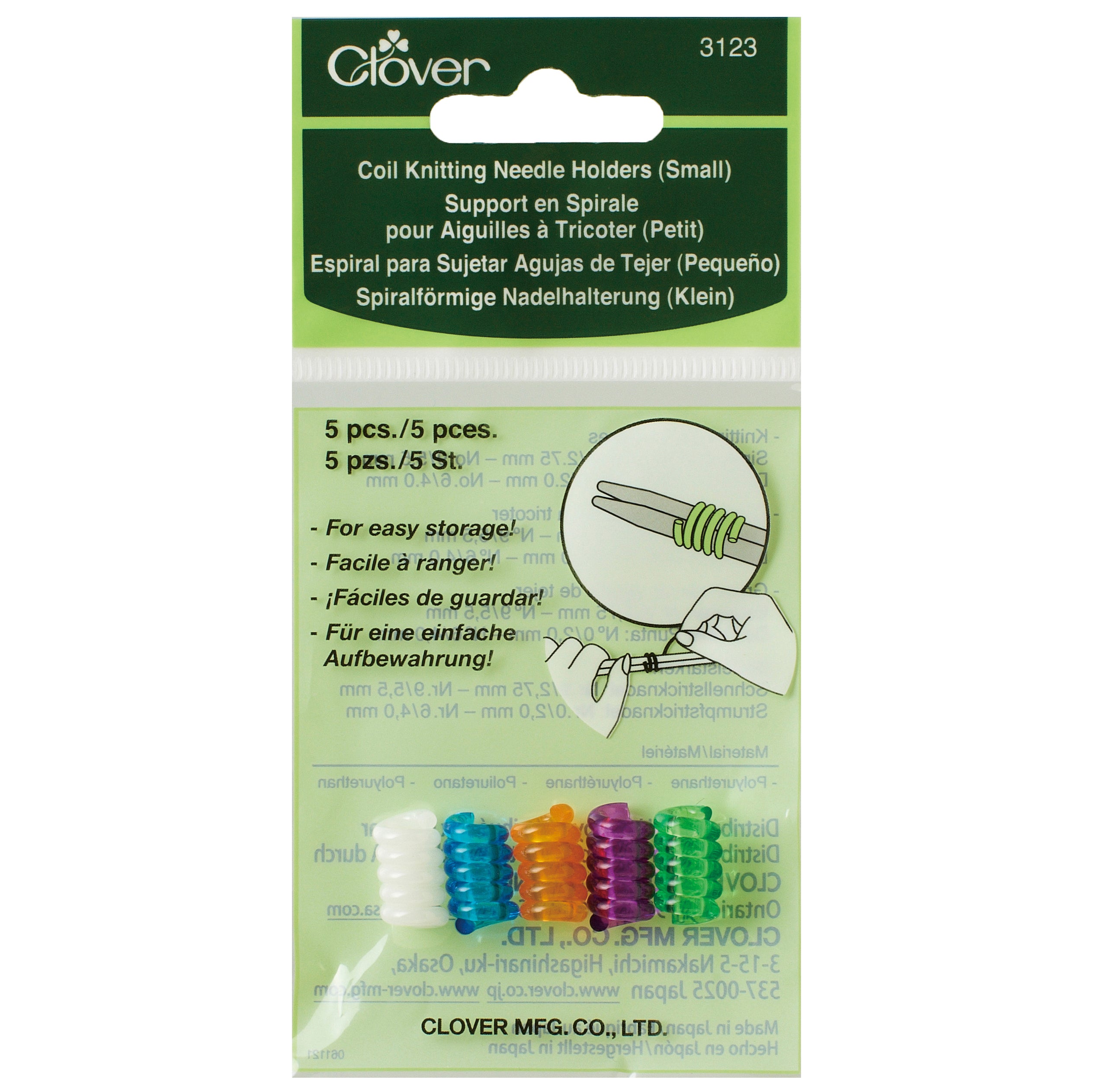 Coil Knitting Needle Holders