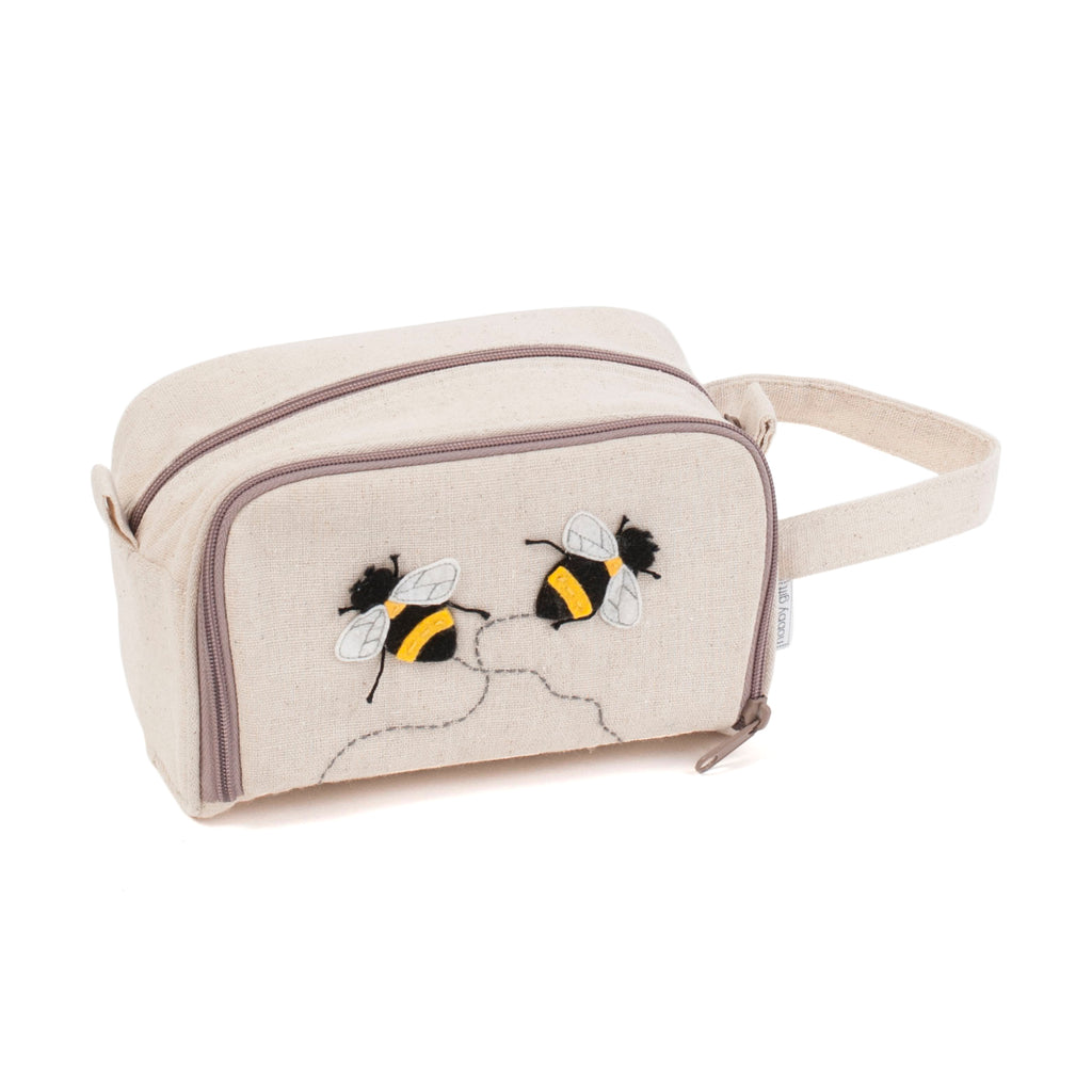 Crochet Bag: with Side Pocket: Bee