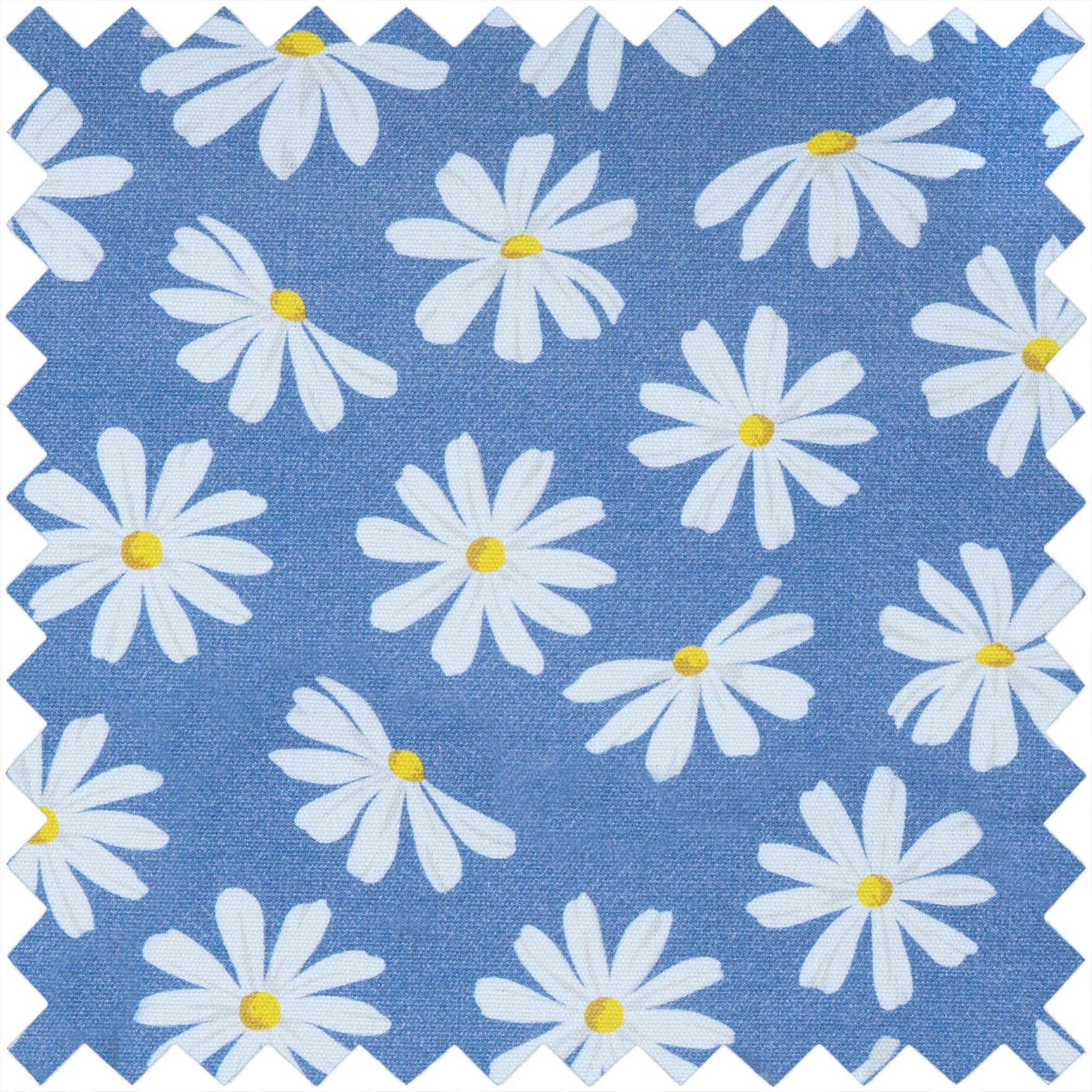 Knitting Bag: Denim Daisies
