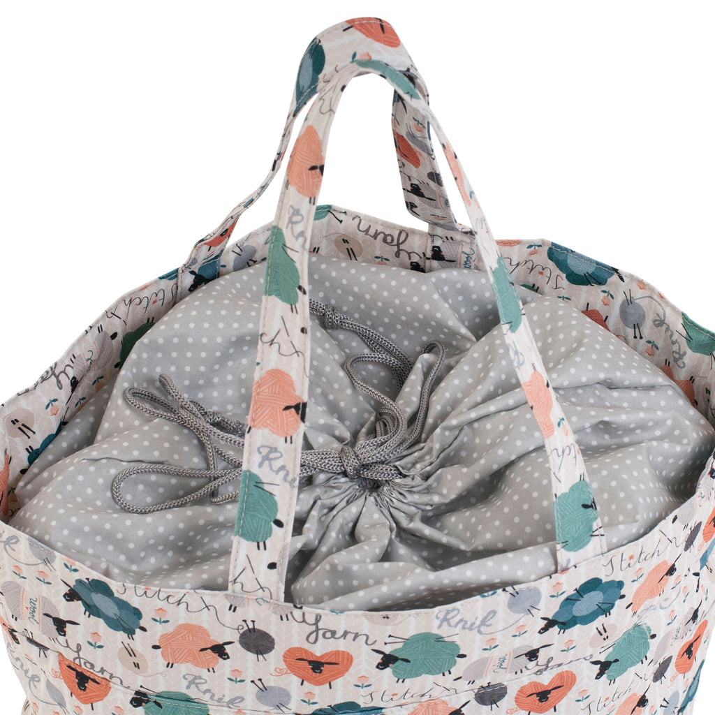 Yarn Bag: Knit Happens