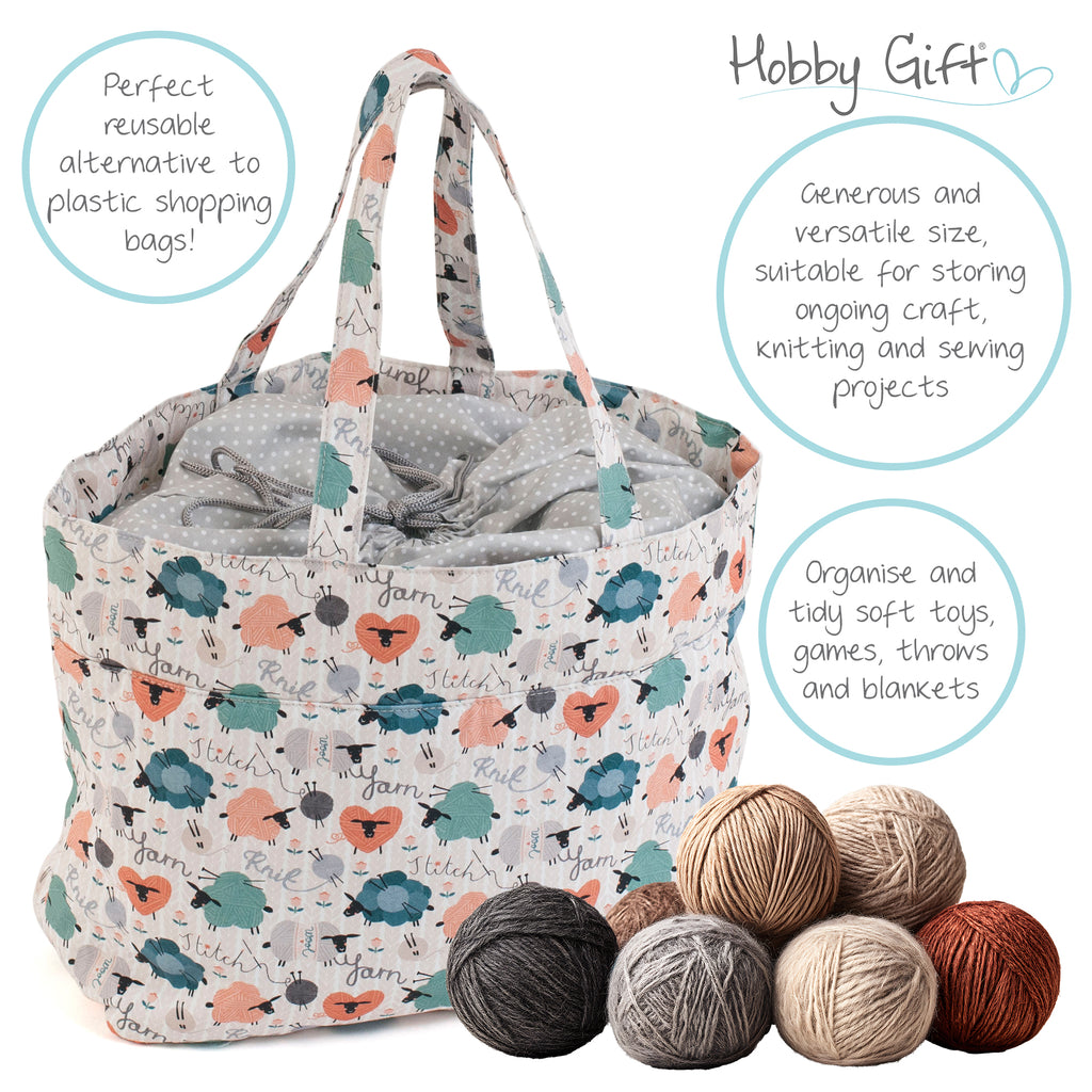 Yarn Bag: Knit Happens