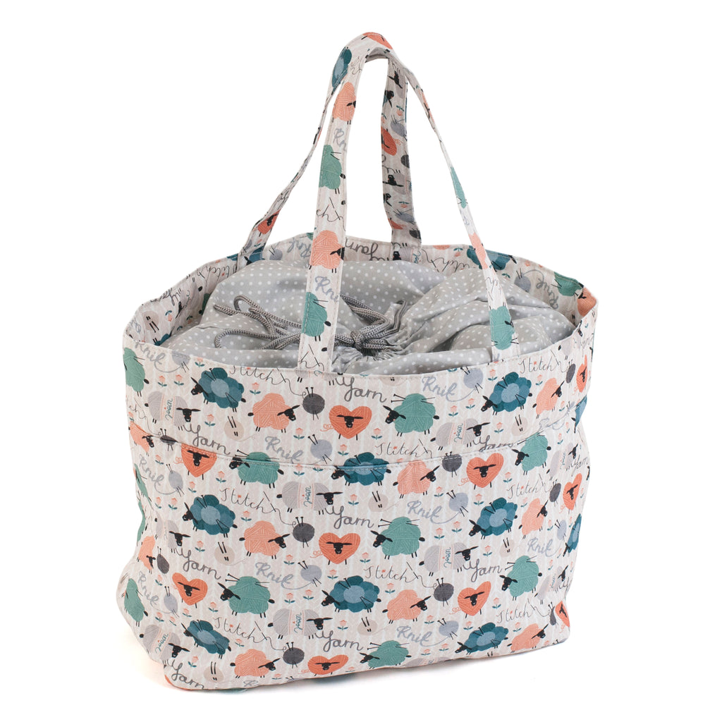 Yarn Bag: Knit Happens