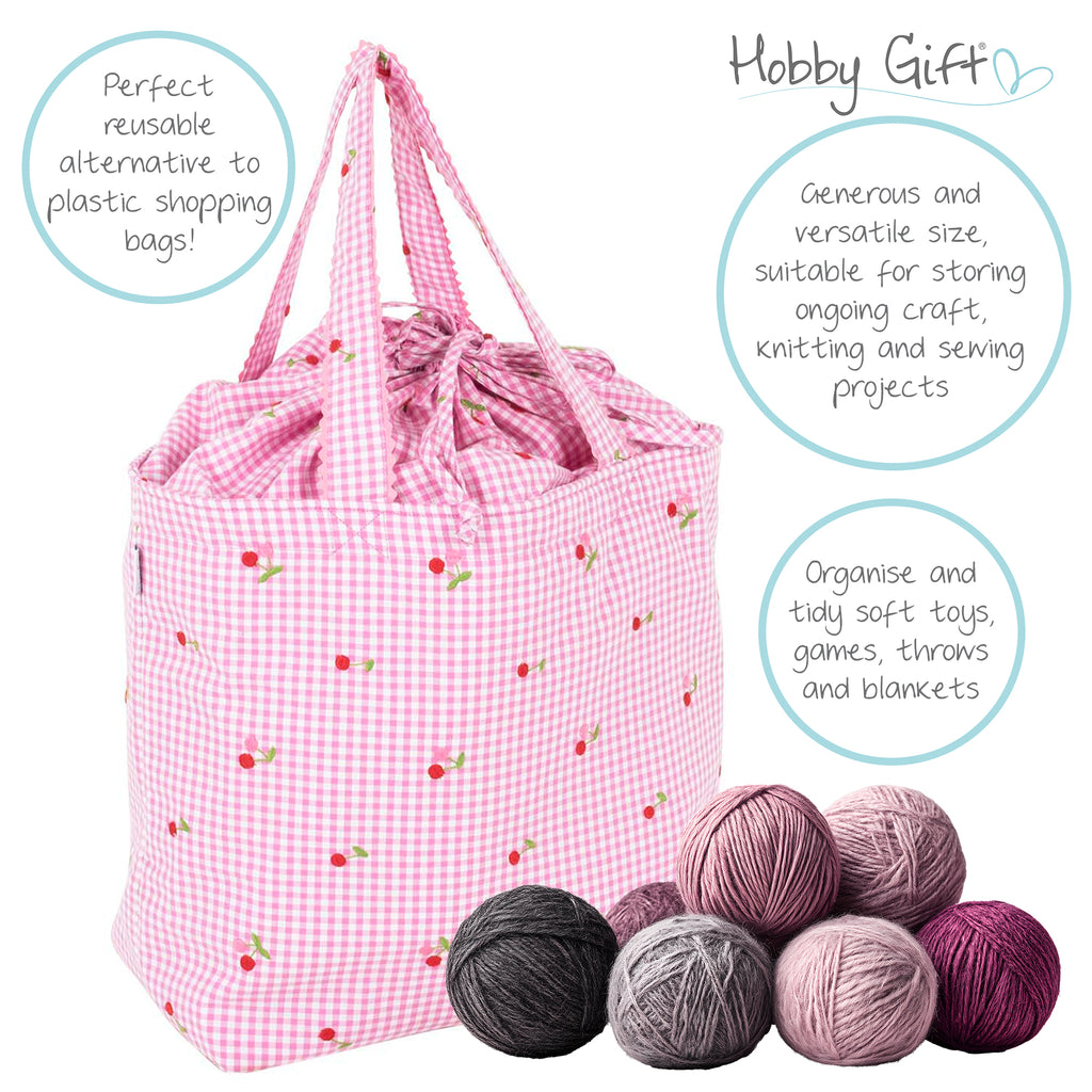 Yarn Bag: Cherries