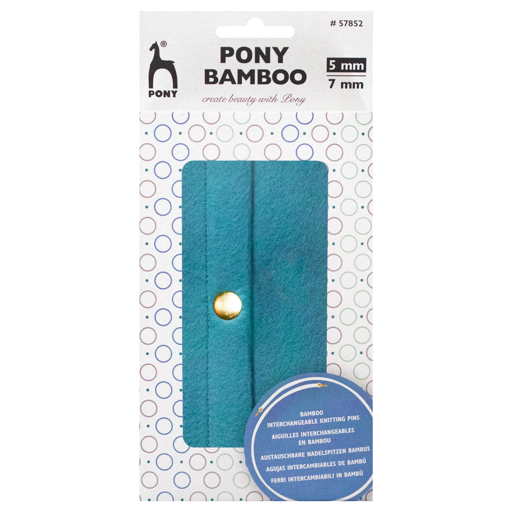 Pony Bamboo Needle set 3-6mm