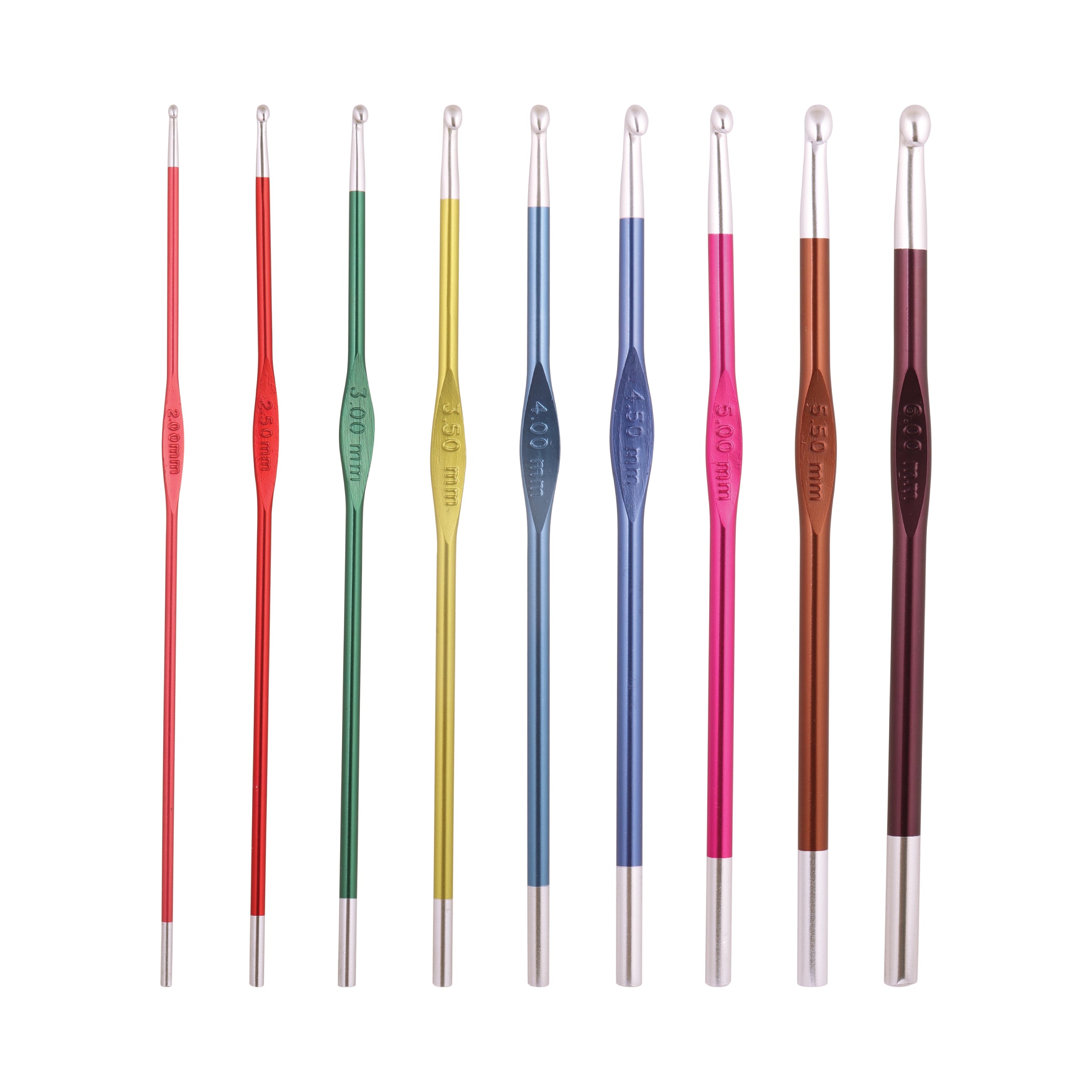 KnitPro Zing Single Ended Crochet Hooks