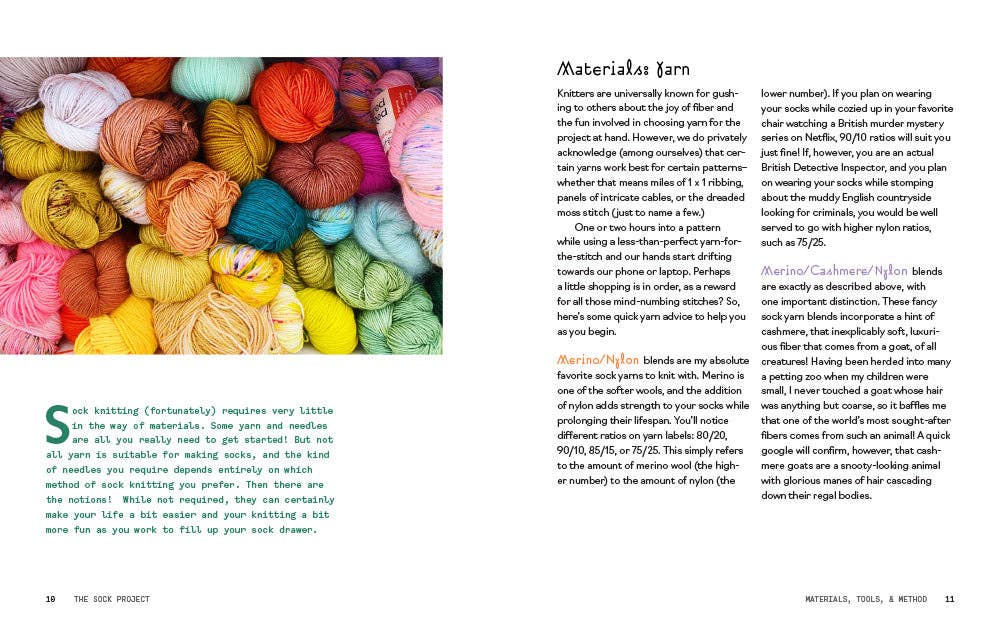 The Sock Project - Colorful, Cool Socks to Knit and Show Off